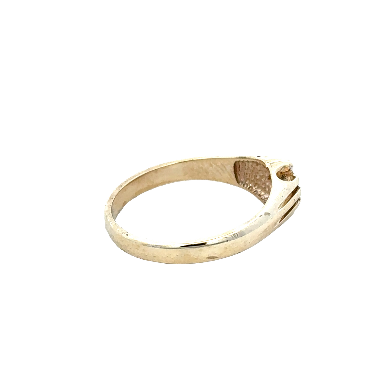 9ct yellow gold diamond ring size S (sh25912l)