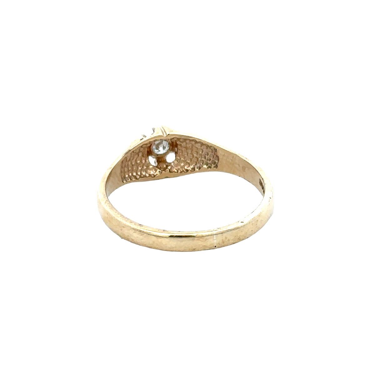 9ct yellow gold diamond ring size S (sh25912l)
