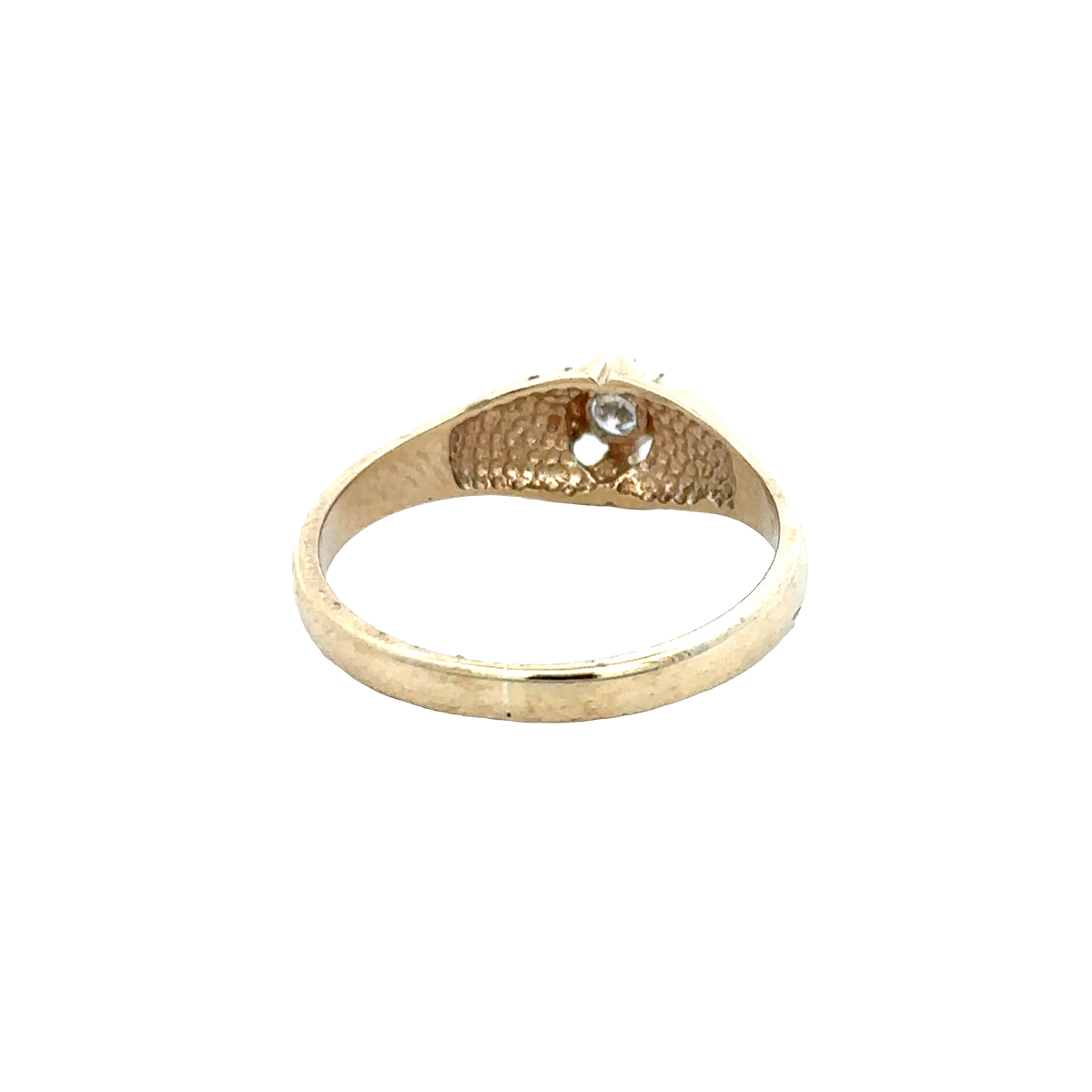 9ct yellow gold diamond ring size S (sh25912l)