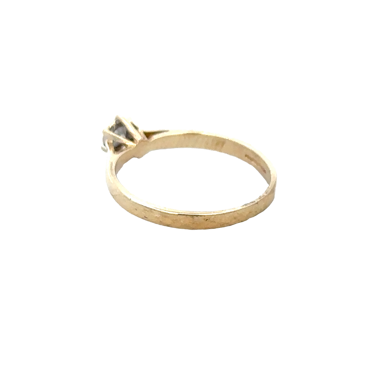 9ct yellow gold diamond ring size J1/2 (sh25940l)