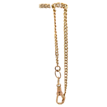 9ct yellow gold bracelet 7.4g (sh25930l)