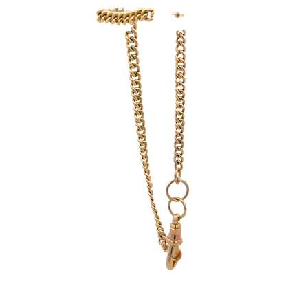 9ct yellow gold bracelet 7.4g (sh25930l)