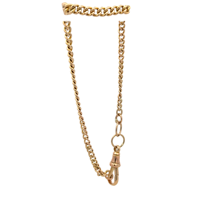 9ct yellow gold bracelet 7.4g (sh25930l)