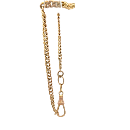 9ct yellow gold bracelet 7.4g (sh25930l)