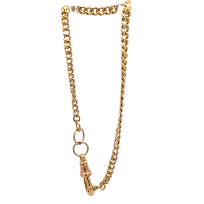 9ct yellow gold bracelet 7.4g (sh25930l)