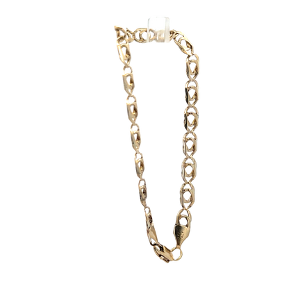 9ct yellow gold bracelet 4.9g (sh25888l)