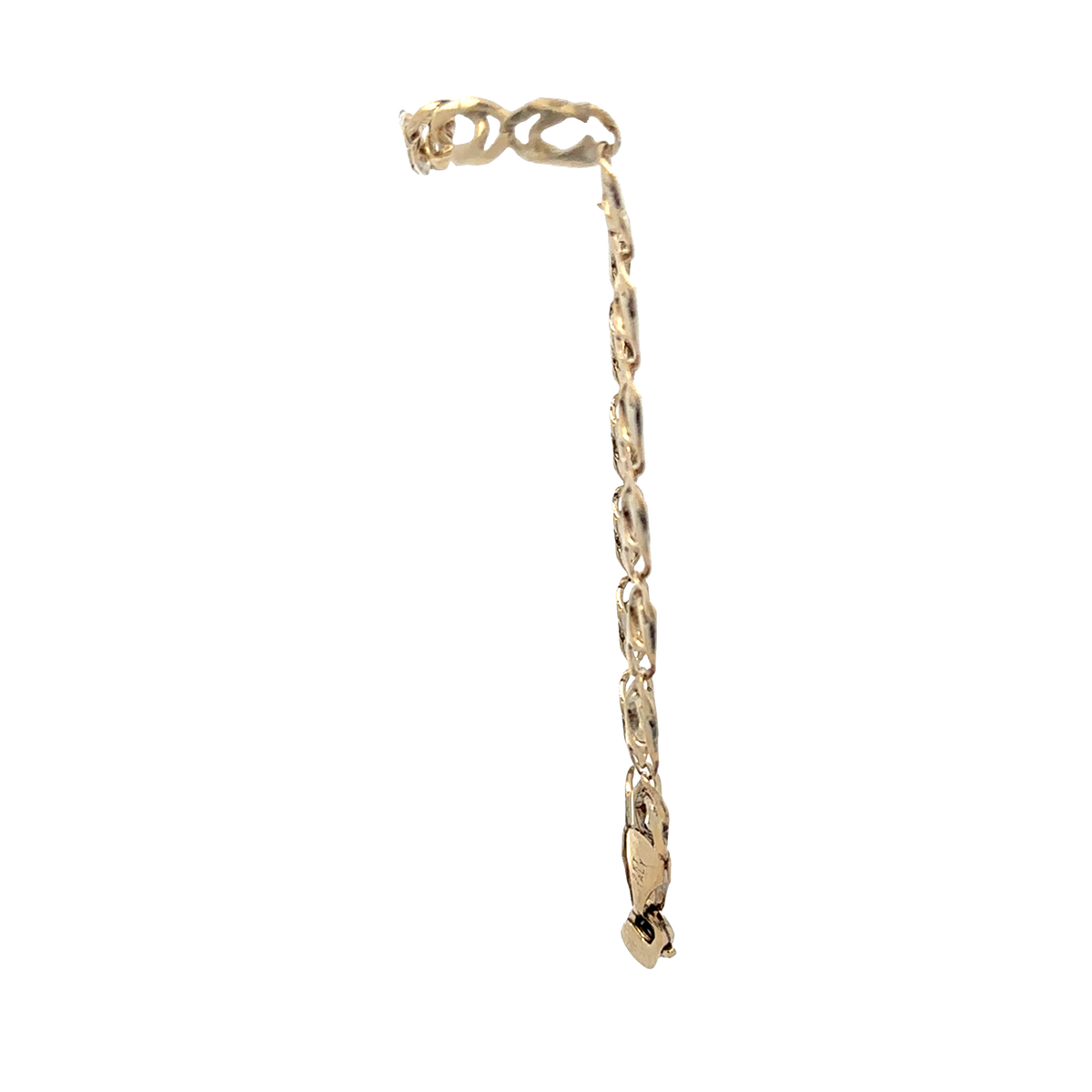 9ct yellow gold bracelet 4.9g (sh25888l)