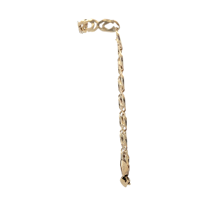 9ct yellow gold bracelet 4.9g (sh25888l)