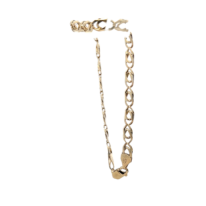 9ct yellow gold bracelet 4.9g (sh25888l)
