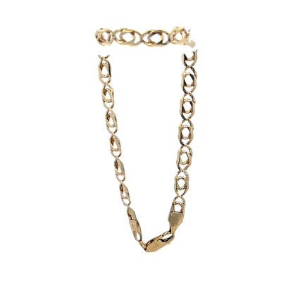 9ct yellow gold bracelet 4.9g (sh25888l)