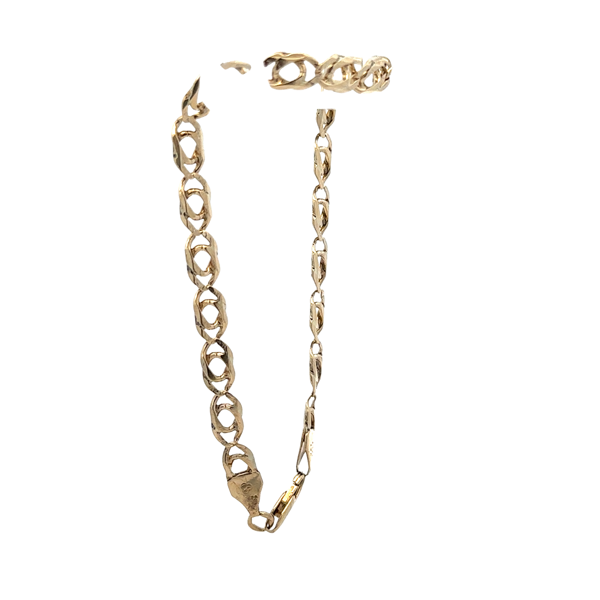 9ct yellow gold bracelet 4.9g (sh25888l)