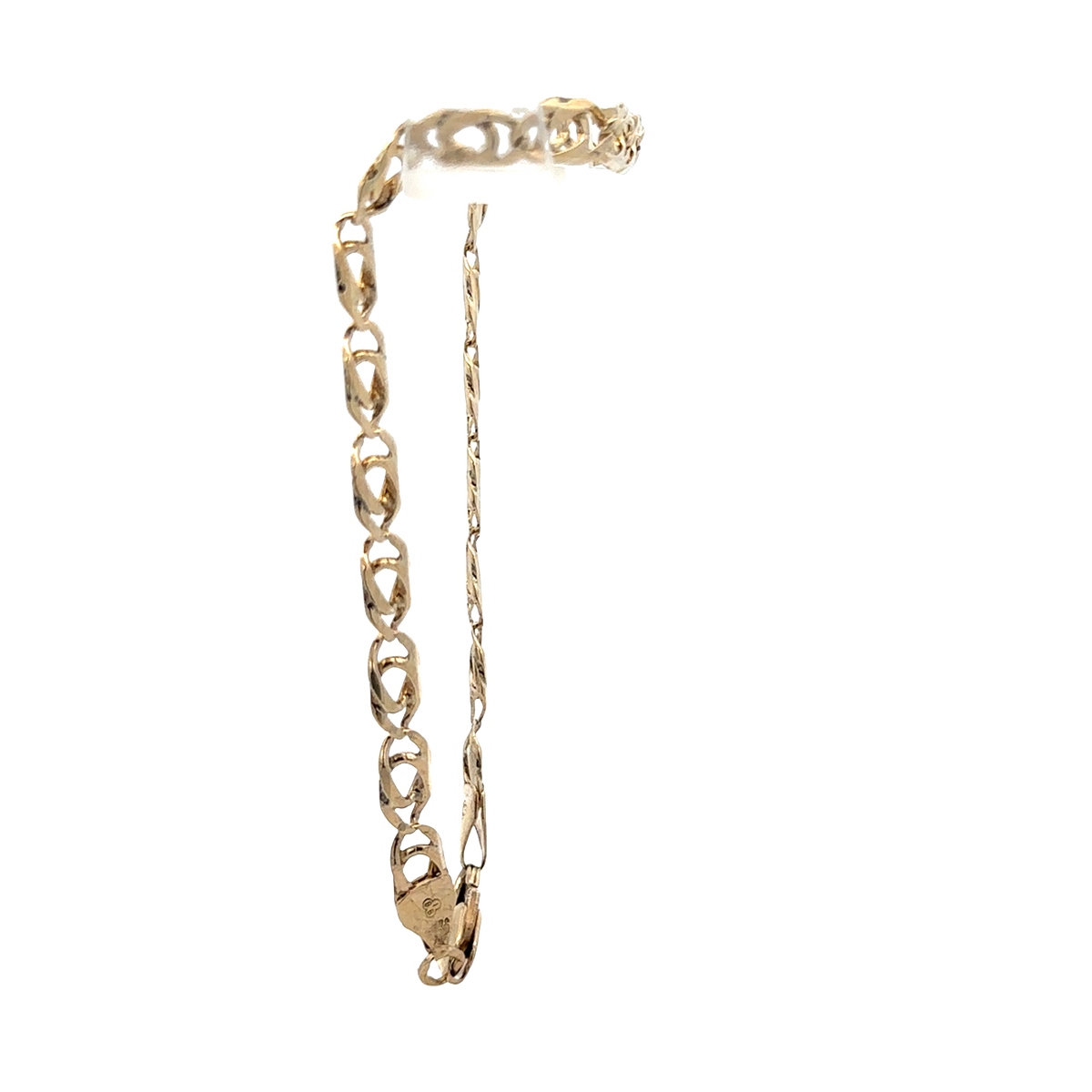 9ct yellow gold bracelet 4.9g (sh25888l)