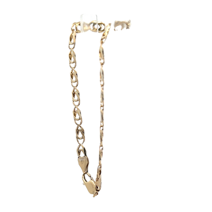 9ct yellow gold bracelet 4.9g (sh25888l)