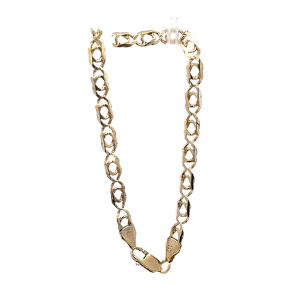 9ct yellow gold bracelet 4.9g (sh25888l)