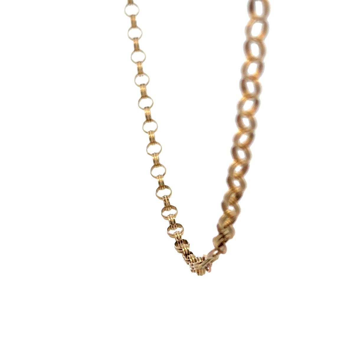 9ct yellow gold belcher chain 6g (sh25918l)
