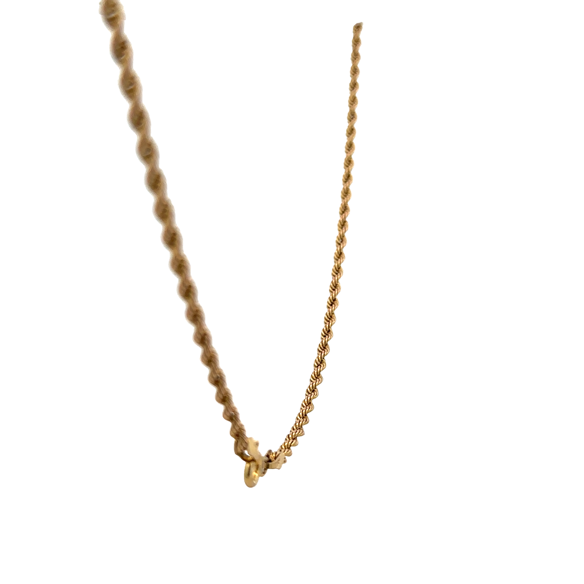 9ct yellow gold rope chain 3.4g (sh28054b)