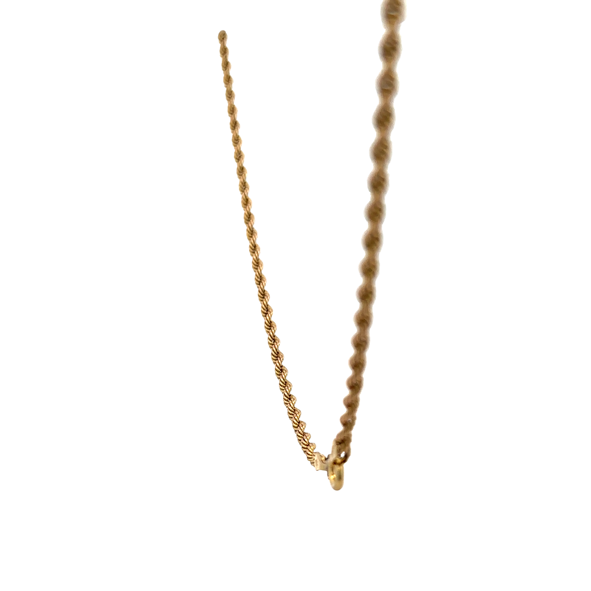 9ct yellow gold rope chain 3.4g (sh28054b)