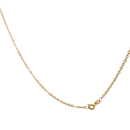 9ct yellow gold chain 2.6g (sh28048b)