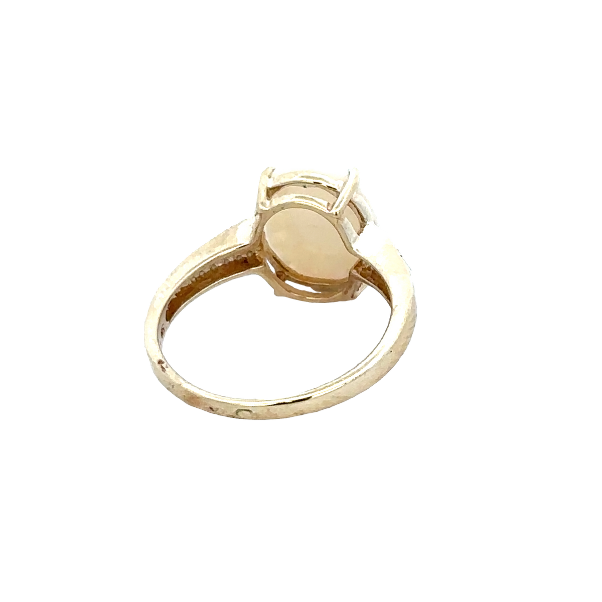 9ct yellow gold Reeves and Sons ring, size N1/2, classic polished band design