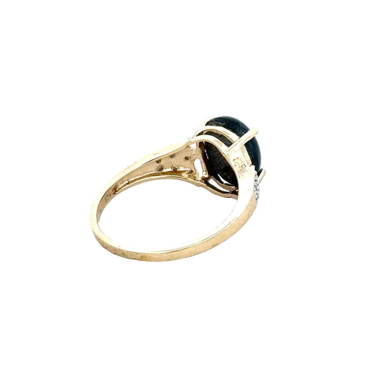 9ct yellow gold Reeves and Sons ring, size N, sh28142b