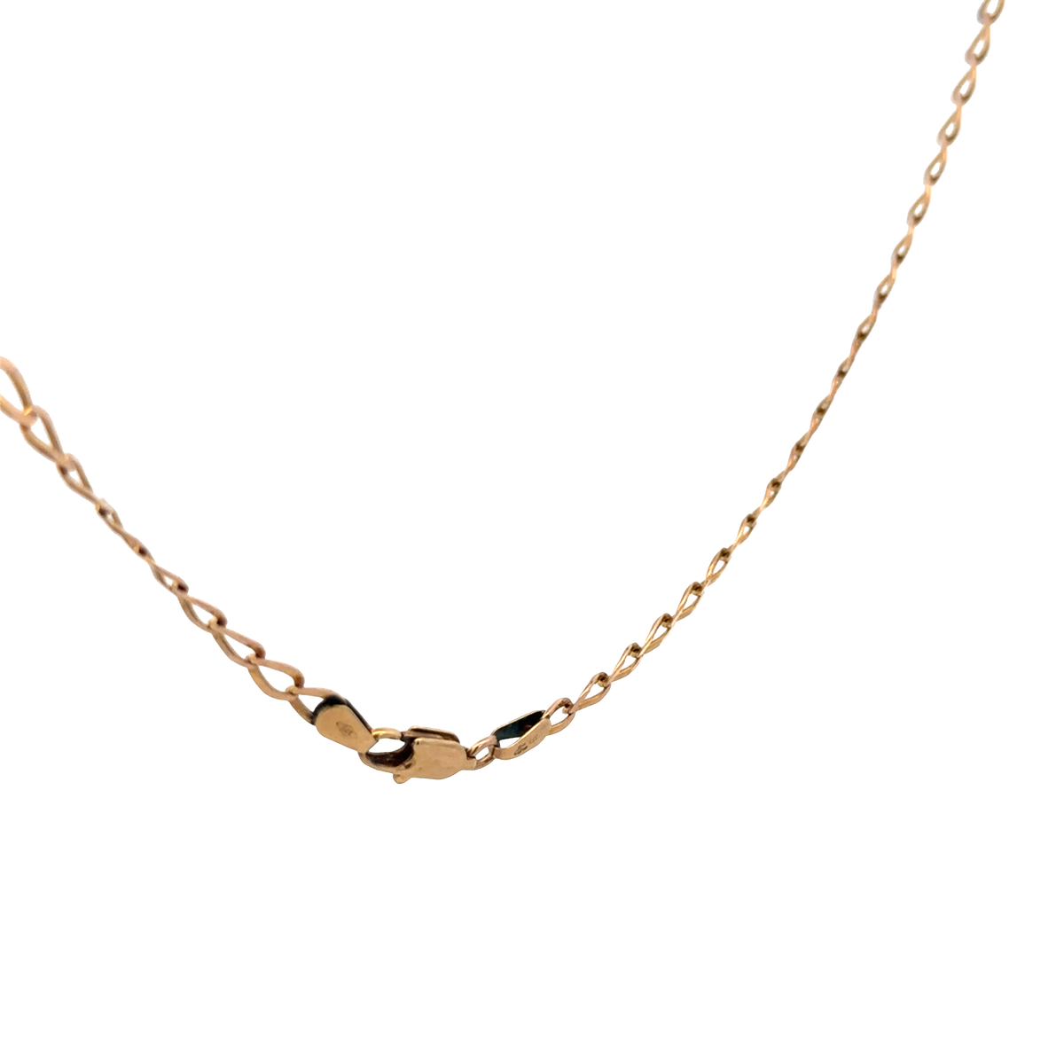 9ct yellow gold curb chain 5.9g (sh25775l)