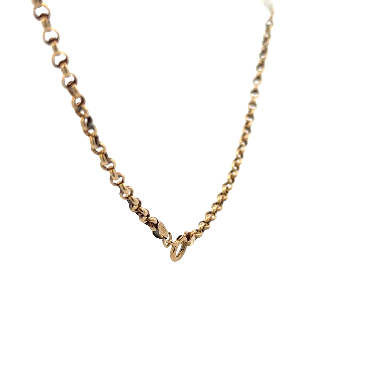 9ct yellow gold belcher chain 5.6g (sh27814b)