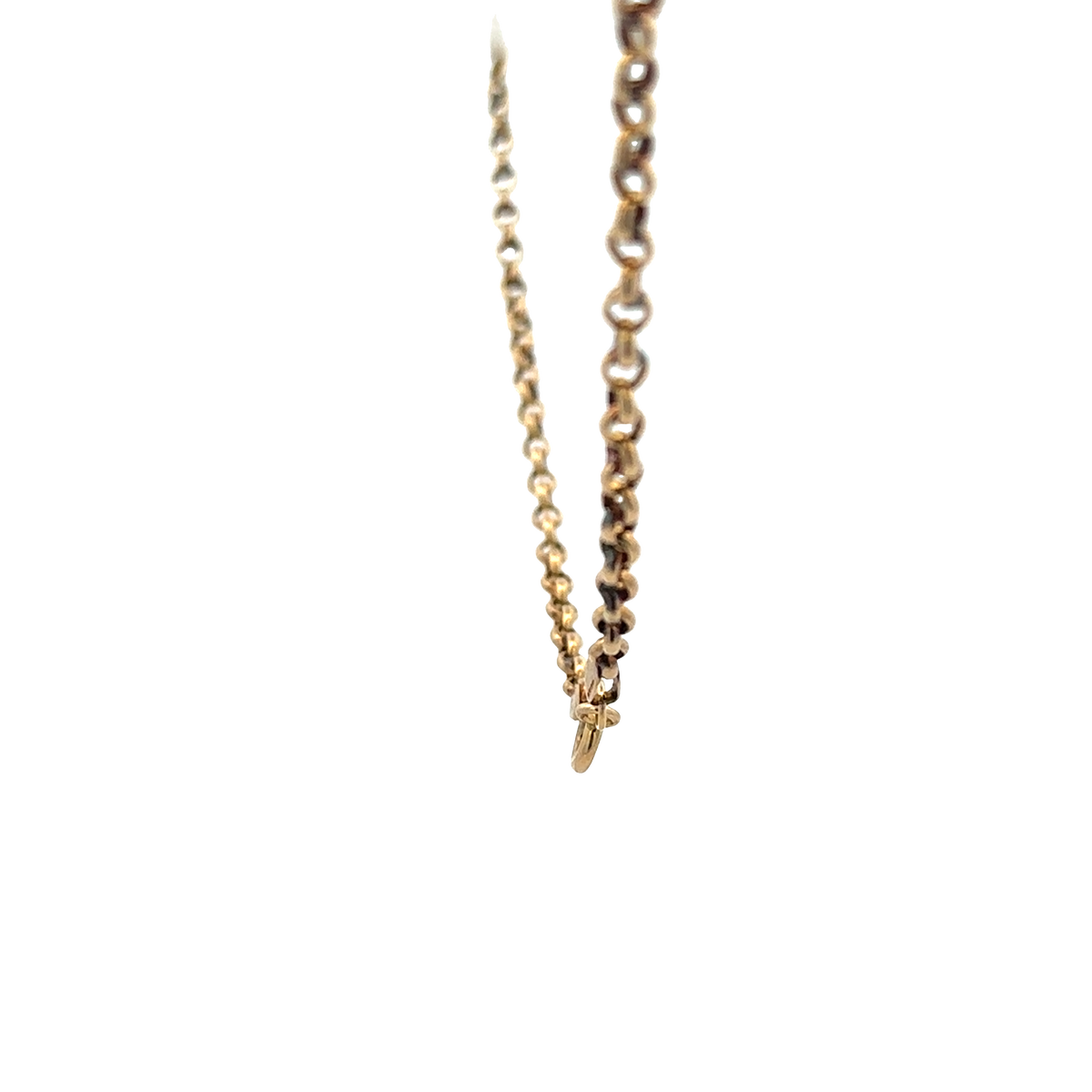9ct yellow gold belcher chain 5.6g (sh27814b)