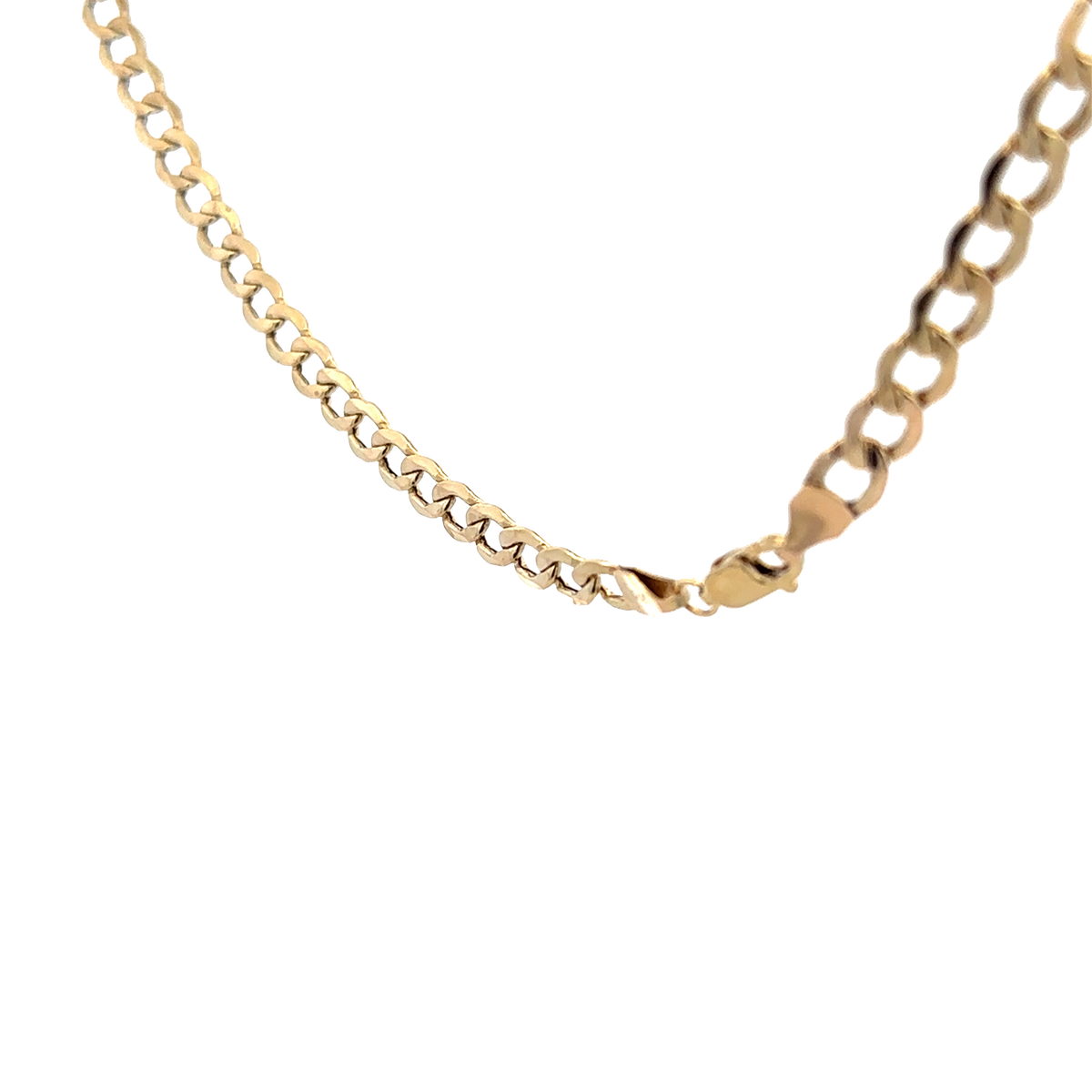 9ct yellow gold curb chain by Reeves and Sons, 6g weight (sh28153b)