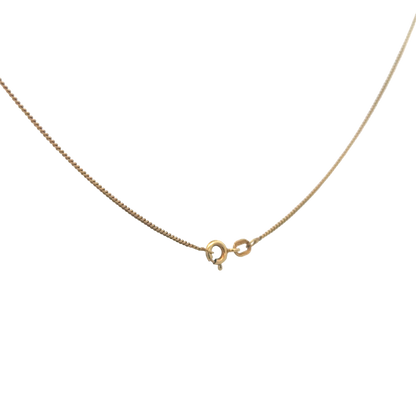Reeves and Sons 9ct yellow gold chain, 2.4g, displayed against a plain background