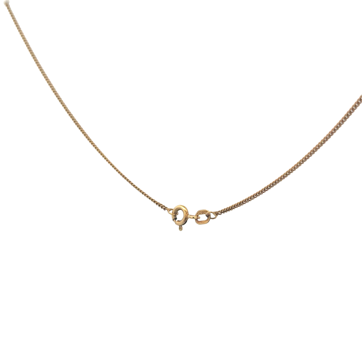 9ct yellow gold chain by Reeves and Sons, 2.4g weight