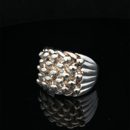 Silver keeper ring size X (bb2147b)