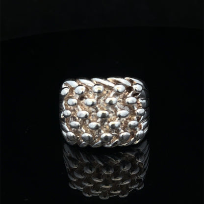 Silver keeper ring size X (bb2147b)