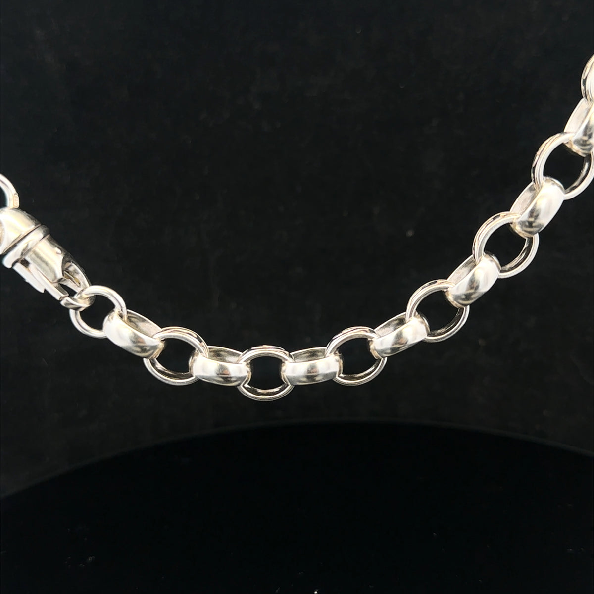 Silver belcher chain 64.6g (bb2141b)