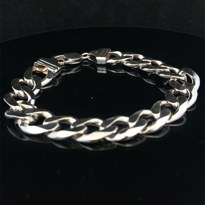 Silver curb bracelet 48g (bb2158b)