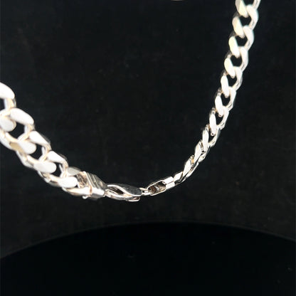 Silver curb chain by Reeves and Sons, 108.1g, product sh25323l
