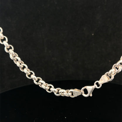 Silver belcher chain 28g (sh27224b)
