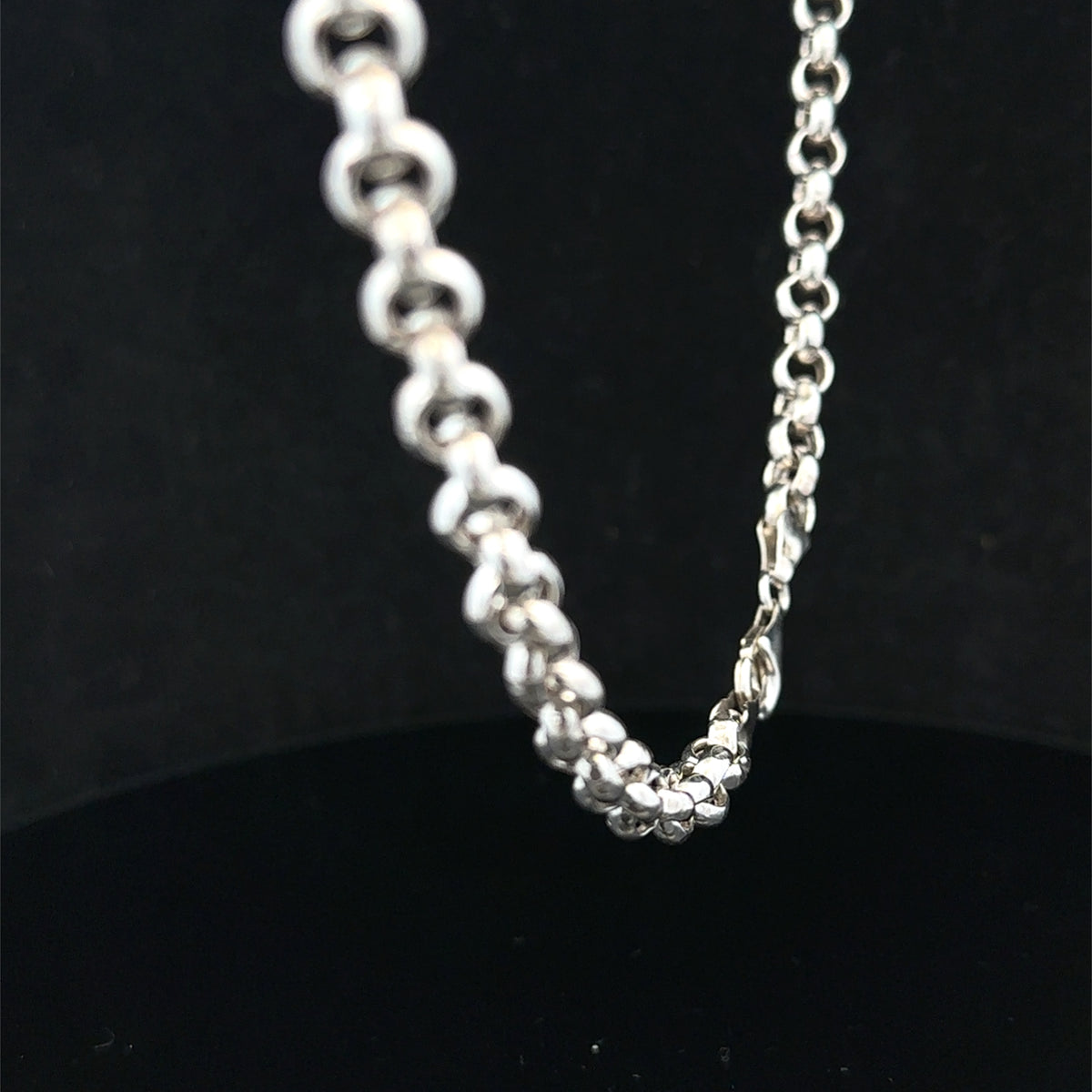 Silver belcher chain 28g (sh27224b)