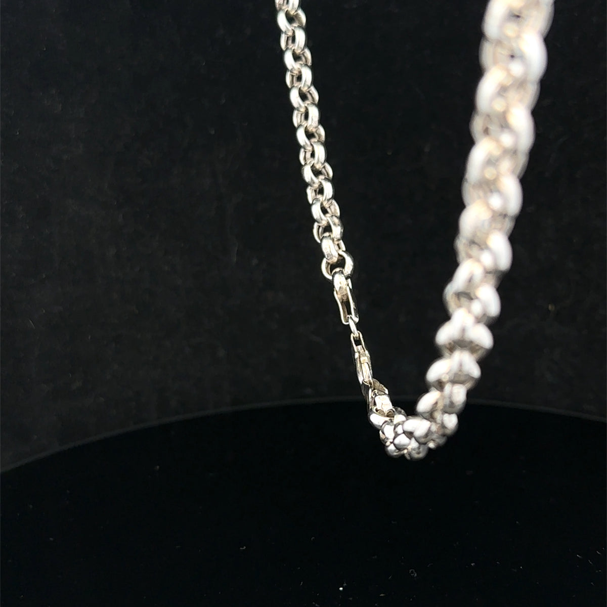 Silver belcher chain 28g (sh27224b)