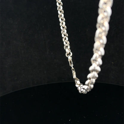 Silver belcher chain 28g (sh27224b)