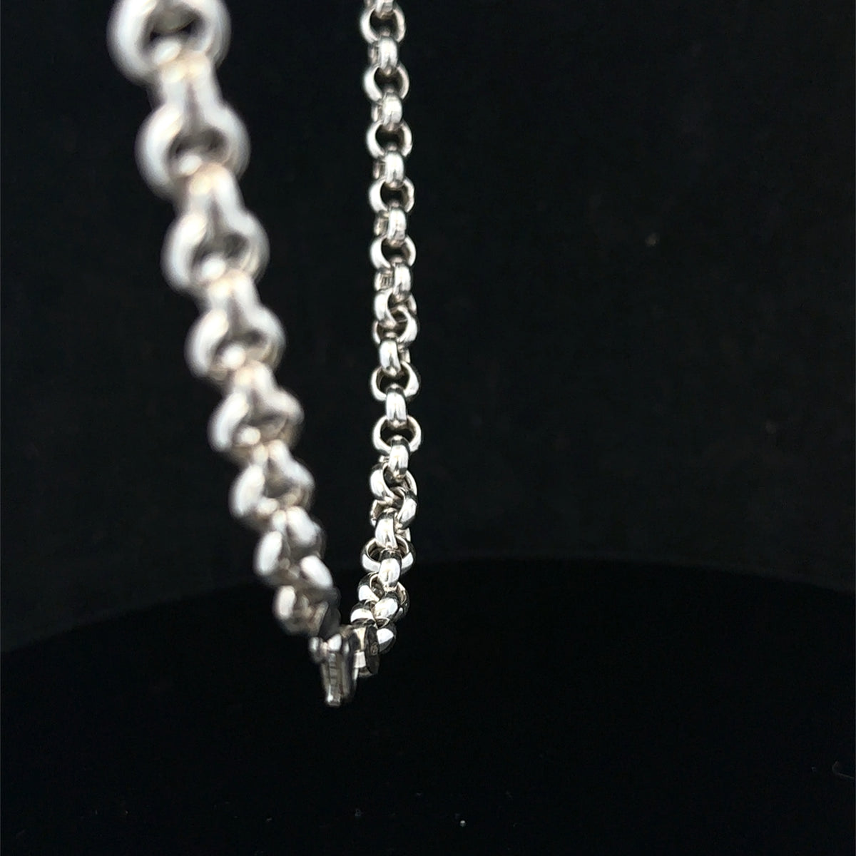 Silver belcher chain 28g (sh27224b)