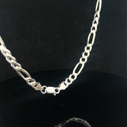 Silver figaro chain  38.1g (sh27225B)