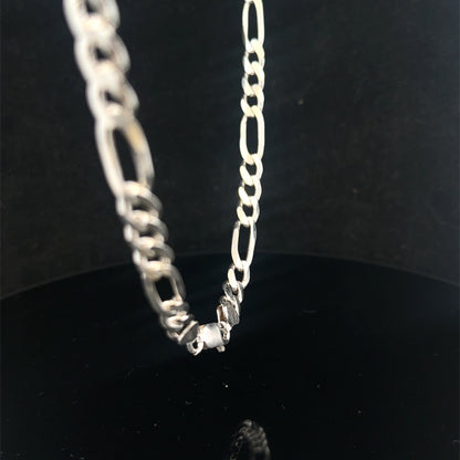 Silver figaro chain  38.1g (sh27225B)