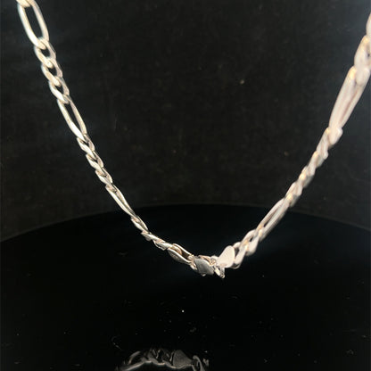 Silver figaro chain  38.1g (sh27225B)