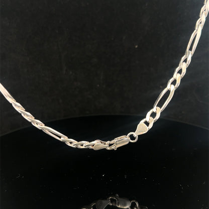 Silver figaro chain  38.1g (sh27225B)