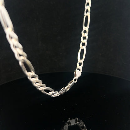 Silver figaro chain  38.1g (sh27225B)