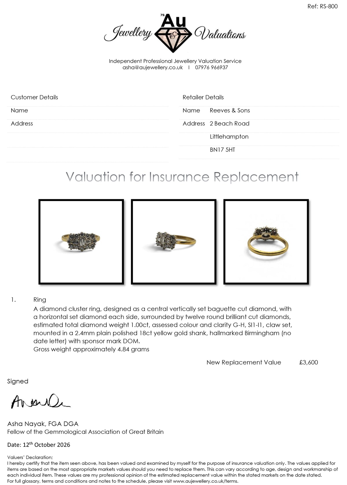 18ct yellow gold diamond cluster ring   sh27833b
