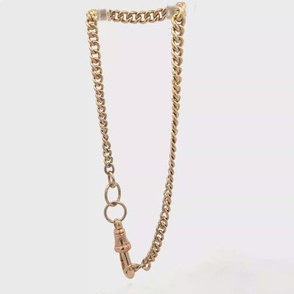 9ct yellow gold bracelet 7.4g (sh25930l)