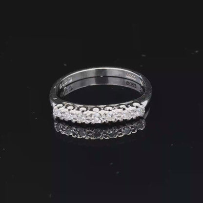 18ct white gold diamond ring sh25693l