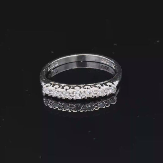 18ct white gold diamond ring sh25693l