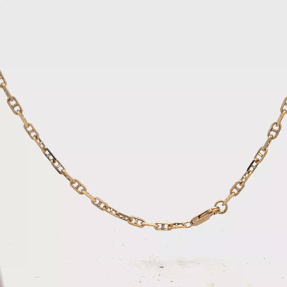 9ct yellow gold chain 18.8g (sh27822b)